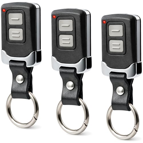 Image of 3X Mini for LiftMaster Chamberlain Craftsman Universal Garage Door Opener Remote, 893LM 893Max 891LM 371LM 373LM 971LM 973LM, 2-Button Keychain Extra Long-Range