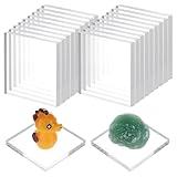 Utilisation polyvalente:Ces socles en acrylique sont parfaits pour exposer de petites poteries, Spécimens minéraux, Figurines miniatures, offrant une polyvalence personnelle et professionnelle, Ces socles en acrylique peuvent être utilisés par les magasins de détail, des bureaux, musées, ou décoration d'intérieur.