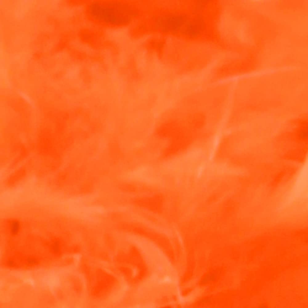 Lot de 6 boa en plumes pour déguisement et travaux manuels - 65 g et 180 cm de long - Costume burlesque des années 20 - 13 couleurs - Orange