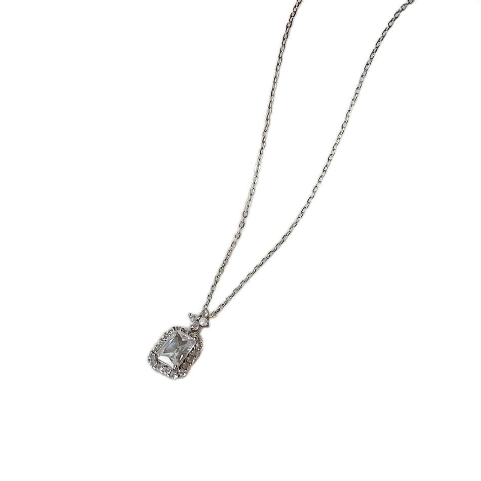 Collier pendentif bouteille en cristal dérive femmes 925 chaîne ajustable