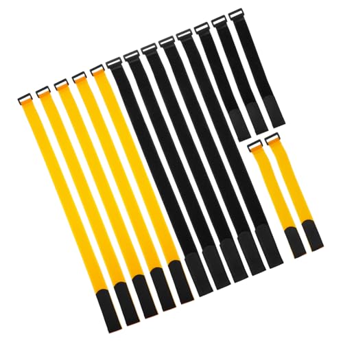 POPETPOP 15pcs Bike Rack Straps Bike Wheel Strap Sturdy Nylon Polyester Cinch for Racks