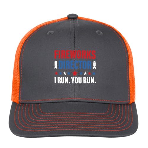 Fireworks Director I Run You Run hat Cycling Cap for Men