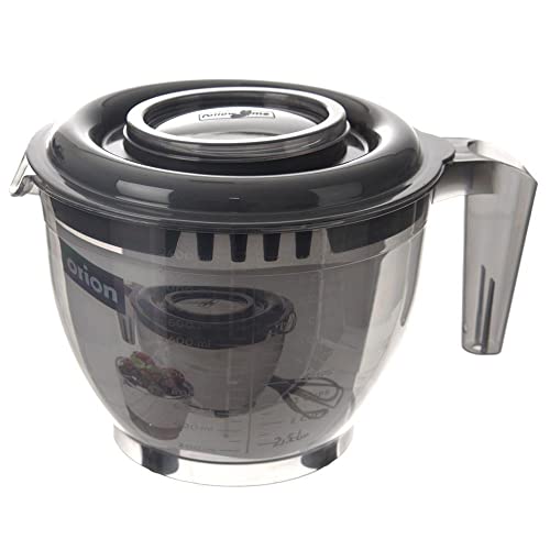 Bol mélangeur avec couvercle anti-éclaboussures gradué et anse robuste pour usage alimentaire 2,5 l – Image 6