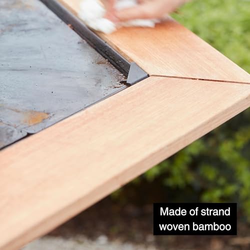 Table d'appoint Barbecook Nestor pour plancha : plan de travail robuste
