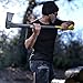 LEXIVON Wood Splitting Axe, Hatchet for Camping 36