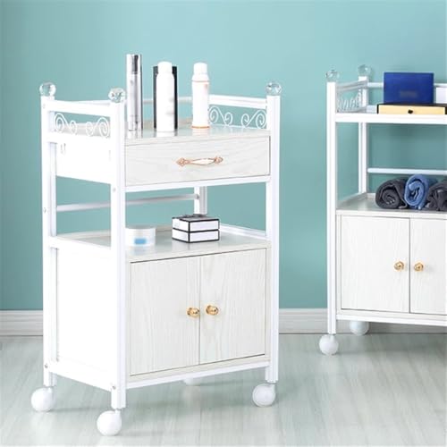 Chariot de coiffure mobile à tiroirs pour organiser votre studio de beauté - 4