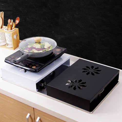 Étagère de rangement pour casseroles SHINEOFI support multifonction en métal - 5