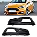 NewYall Front Left and Right Fog Light Cover Bezel Trim for Ford Focus ST 2015-2018