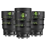 NiSi, Athena Cinema Prime Add-On Kit L Mount - 3-Lens Set (18mm, 40mm, 135mm) with 9-Slot Hard Case - Expansion Pack for Original 5-Lens Kit, Ultra-Low Chromatic Aberration and Maximum Micro-Contrast