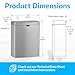 Bobrick Sanitary Napkin Disposal Wall Mounted Stainless Steel Flip Top Receptacle for Public Restrooms, 1-Piece Design with 1 Gallon Waste Capacity (Model B-270)