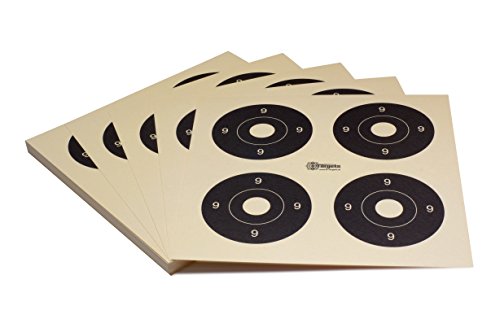 Cibles de tir de précision 26 x 26 cm en carton chamois de 200 g m² x500