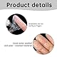 14 Stück Fingerschutz Silikon Gel Fingerlinge,Fingerkuppenschutz nach Verletzung,Fingerschutz bei Verletzung,Finger Sleeves,Atmungsaktives Neues Material Fingerüberzieher für Bei Blasen (Transparent)