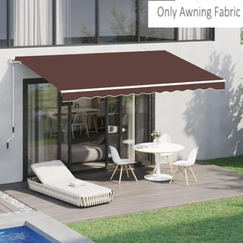 Tissu de remplacement pour auvent de terrasse 13x8ft solution contre la chaleur - 6