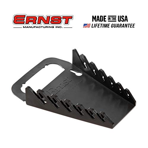 Ernst Manufacturing 5045 Gripper Wrench Organizer, 6 Tool, Black #TOP1