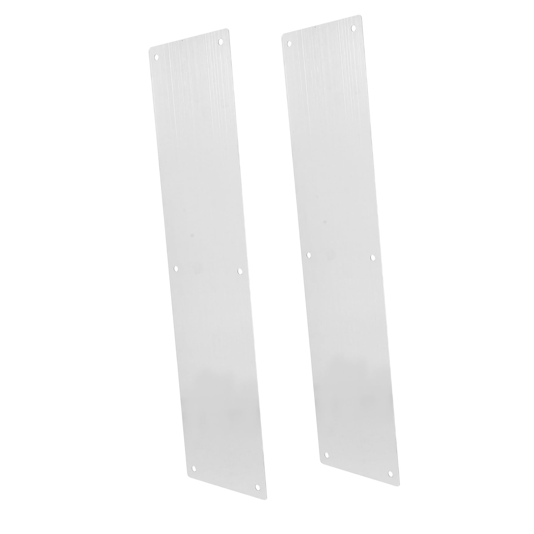 Plaque bas de porte metal inoxydable protection anti rayures