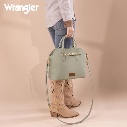 Wrangler Medium Tote Bags for Women and Women Small Credit Wallet Set3