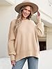 ANRABESS Women Oversized Sweaters Batwing Long Sle... #4