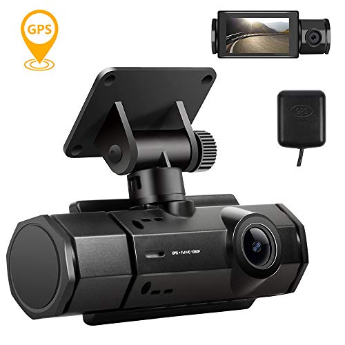 Dash Cam, Dash Camera for Cars 1080P FHD Car Camera Wide Angle, GPS