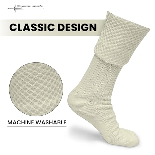 New Machine washable Piper Style Kilt Hose, Best Scottish kilt hose socks for Men2