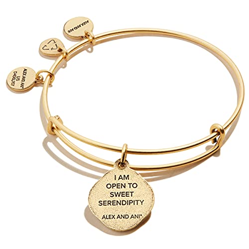 Alex and Ani Four Leaf Clover Charm Bangle, 'Sweet Serendipity'2