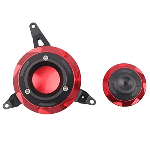 Protection côté couverture Kawasaki Ninja 400 solide avec curseur Rosso