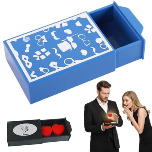 Caja de cajón de trucos mágicos, caja mágica para magos,