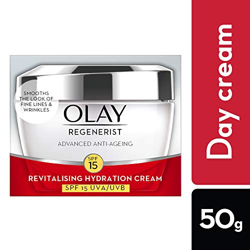 Image of Olay Day Cream Regenerist Microsculpting Moisturiser (NON SPF), 50g And Olay Day Cream Regenerist Collagen Boost SPF 15, 50g