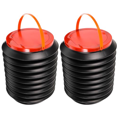 Bote de basura plegable para playa y viajes contenedor de plastico BETOOKY de 4 litros