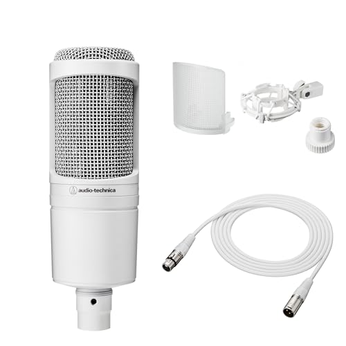 Amazon.co.jp: [セット商品]オーディオテクニカ ホワイト マイク