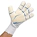 YedaHcy Football Goalkeeper Gloves with Strong Palm Grip, Extra Finger Protection, Non Slip Latex and Nylon Material, Breathable Mesh Design, Sturdy for Matches (19.1mm / 0.75in)