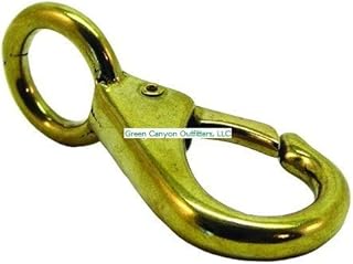 Invincible Marine 4-1/2-Inch Swivel Eye Snap, Brass by Invincible Marine