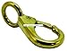 Invincible Marine 4-1/2-Inch Swivel Eye Snap, Brass by Invincible Marine