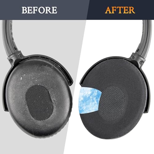 SOULWIT Cooling Earpads para Bose QC3 & OE1 - Negro miniatura 4