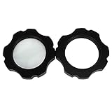 YOUTHINK Acuario Espejo de Observación Acuario Agua de Mar Espejo de Observación de Coral Lupa Tanque de Peces Cepillo Magnético