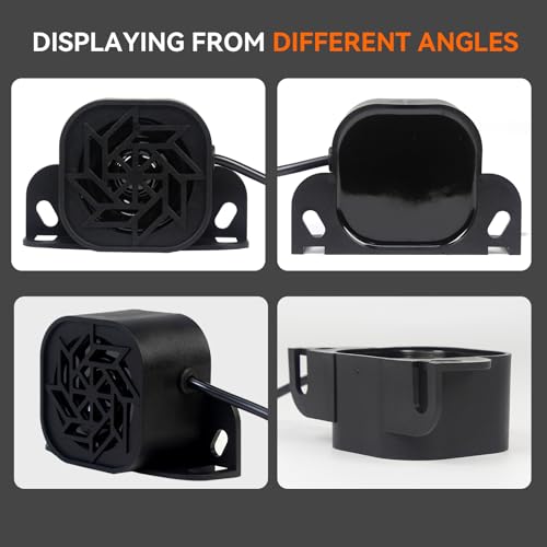 Image of GAMPRO 12V-48V Wired Backup Alarm, 110dB Reverse Warning Alarm for Truck
