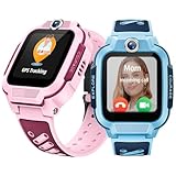 imoo Z3 Smartwatch per Bambini, 4G Chiamate Video/Audio e Localizzatore GPS in Tempo Reale, Schermo HD 1.5'' IP68 Impermeabile 20m, 8GB Memoria, Controllo Parentale e Protezione Sicurezza (Blu)