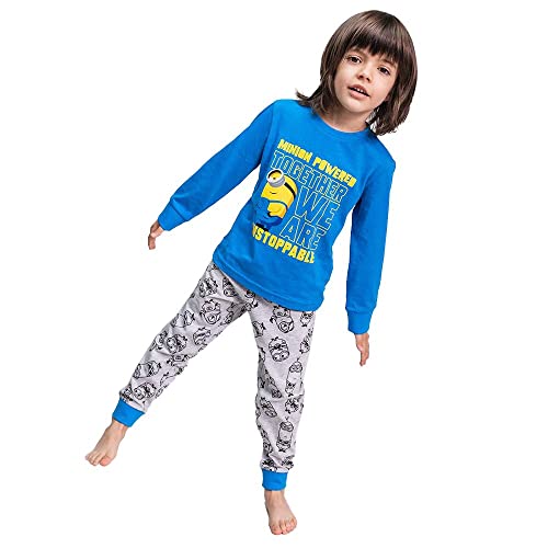 Pijama Largo Single Jersey Minions