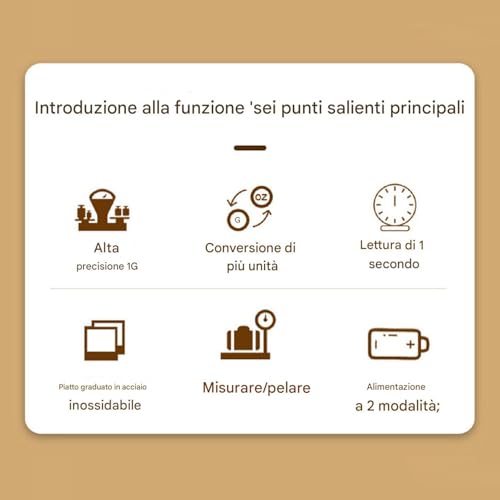 Báscula digital de café en acero inoxidable con alta precisión de pesado 7