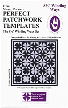 8 1/2" Winding Ways Perfect Patchwork Templates