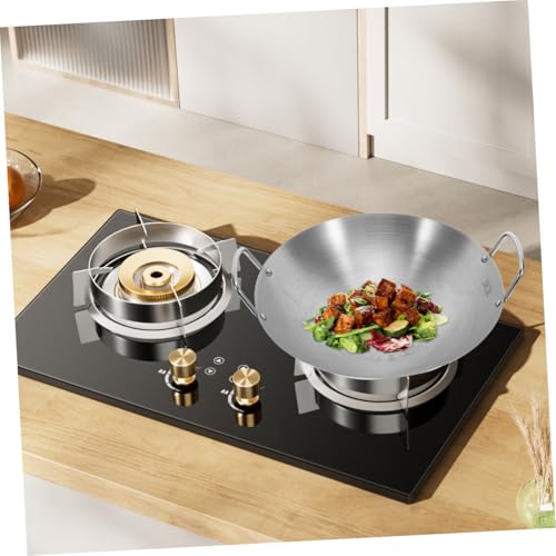Wok alternativo para freír ahorro espacio huevo cocina miniatura 7
