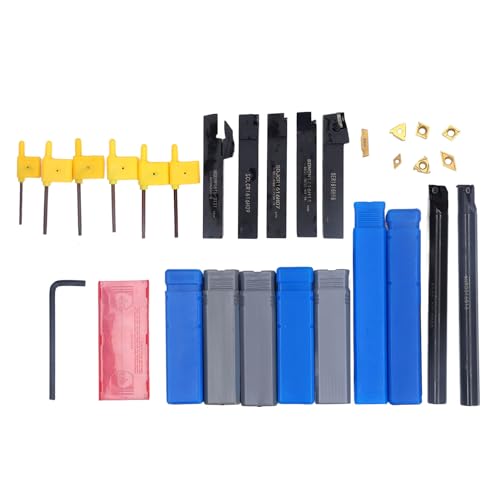 Set de Soportes para Insertos de Torno de Acero Aleado Aramox miniatura 6