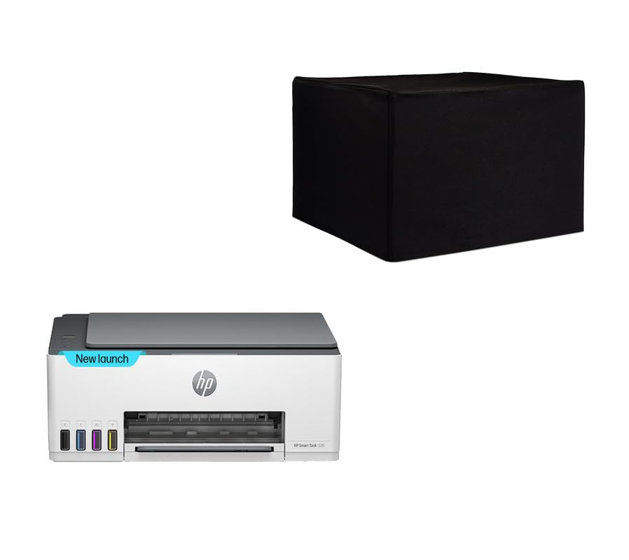 JeJos Printer Dust Cover Case Compatible with HP Smart Tank All In One 520 Multi-function Color - Black (B0CBX97FD1) Amazon Price History, Amazon Price Tracker