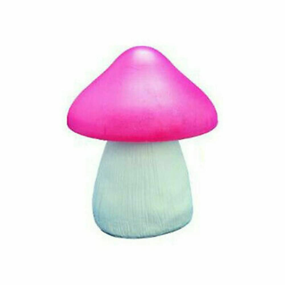 AOLI Solar Mushroom LED Light Waterproof Outdoor Garden Yard Landscape Lamp Decor (Red)