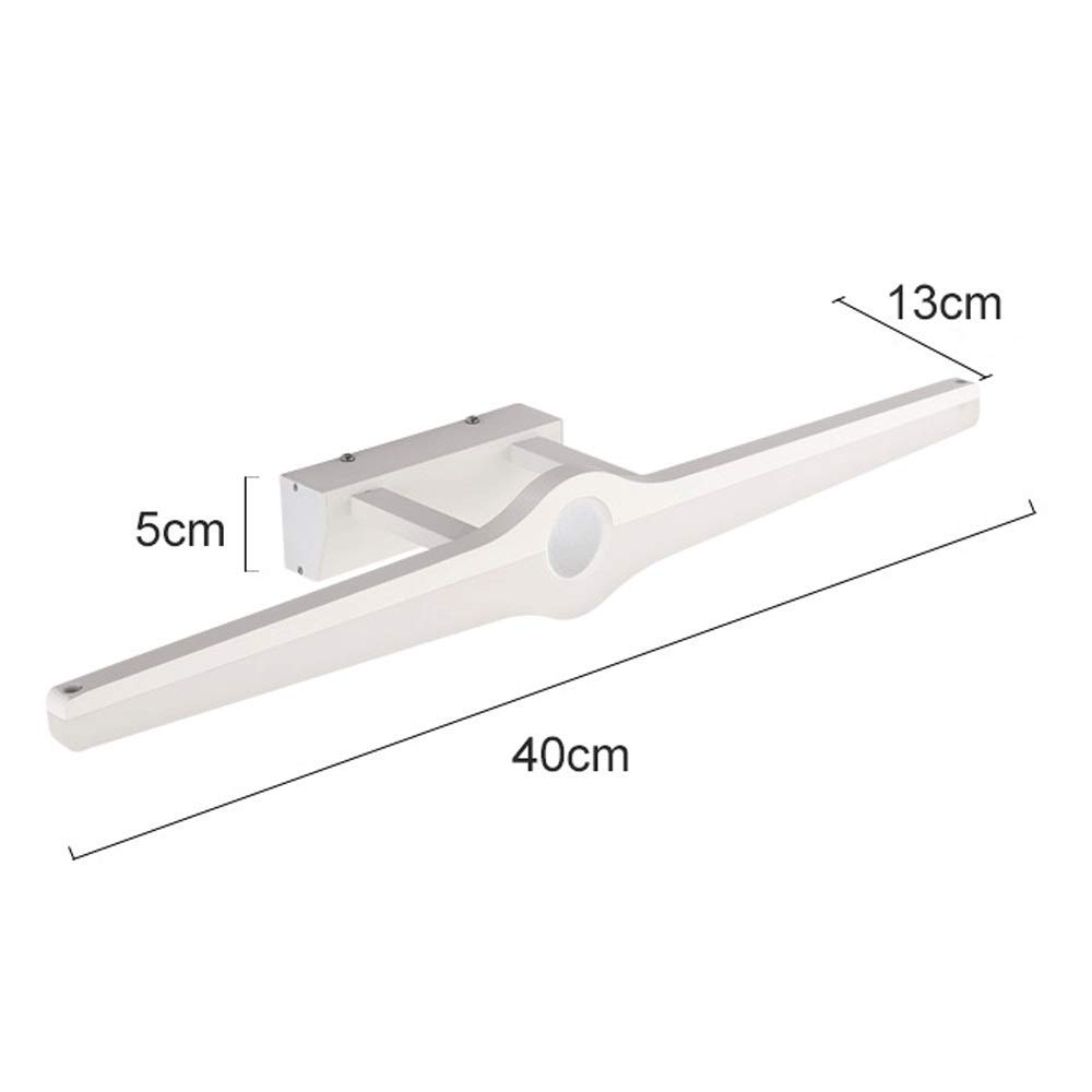 LED-Badezimmerspiegelleuchte, Make-up-Lampe, Moderne, wasserdichte Nebelscheinwerfer, einziehbare Spiegelfrontlampe für Waschraum-Spiegelleuchte, Beleuchtungskörper, 7 W, Neutralweiß