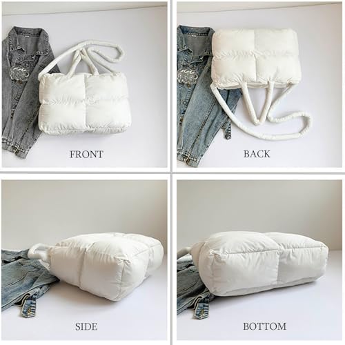 Grand sac à main Hobo matelassé aux finitions soignées avec zip - 5