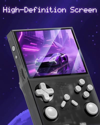 R40 Handheld Game Console – Retro Gaming Console with Built-in 128G TF Card, 20000+ Games | Portable Retro Game Console, Handheld Emulator for Mini/Pocket/Portable Gaming, Handheld Video Games - Image 6