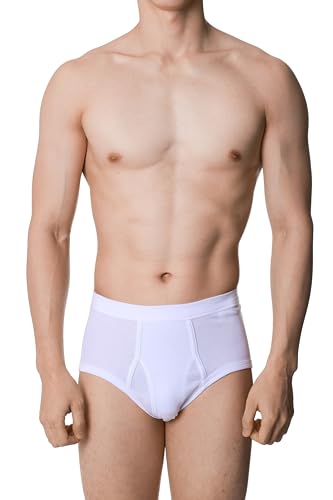 Men's Cotton brief 5-Pack(WHITE)