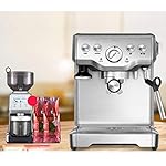 QJRGUY Single-Head semi-Automatic Espresso Machine Low-Pressure pre-Bubble Function Filter drip - Image 6