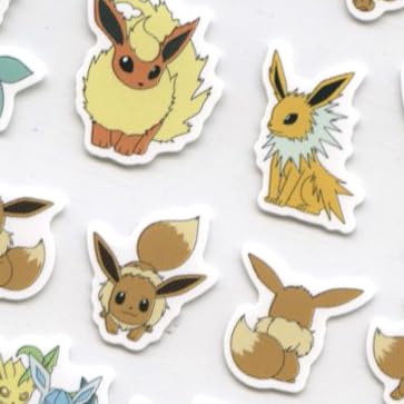 Amazon | カミオジャパン ポケットモンスター 4サイズステッカーズ