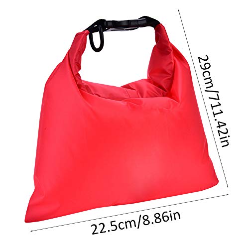 2 piezas Bolsa Seca Impermeable para Exterior, bolsa pequeña impermeable 1.5L para actividades al aire libre, camping, senderismo y rafting miniatura 4